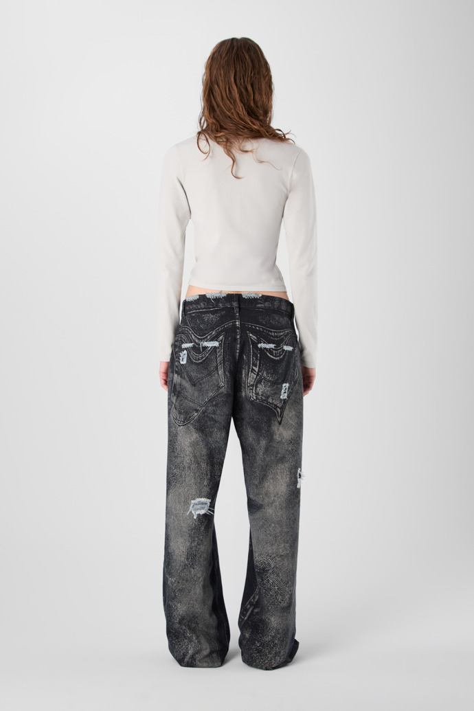 SLIM KNIT CARDIGAN Hellgrau