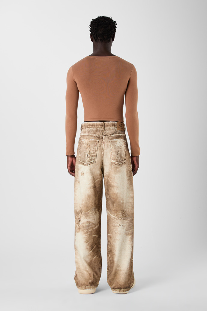 SLIM KNIT CARDIGAN BEIGE