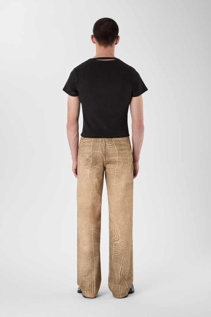 CUT-OUT RIBBED SLIM FIT T-SHIRT FADED BLACK