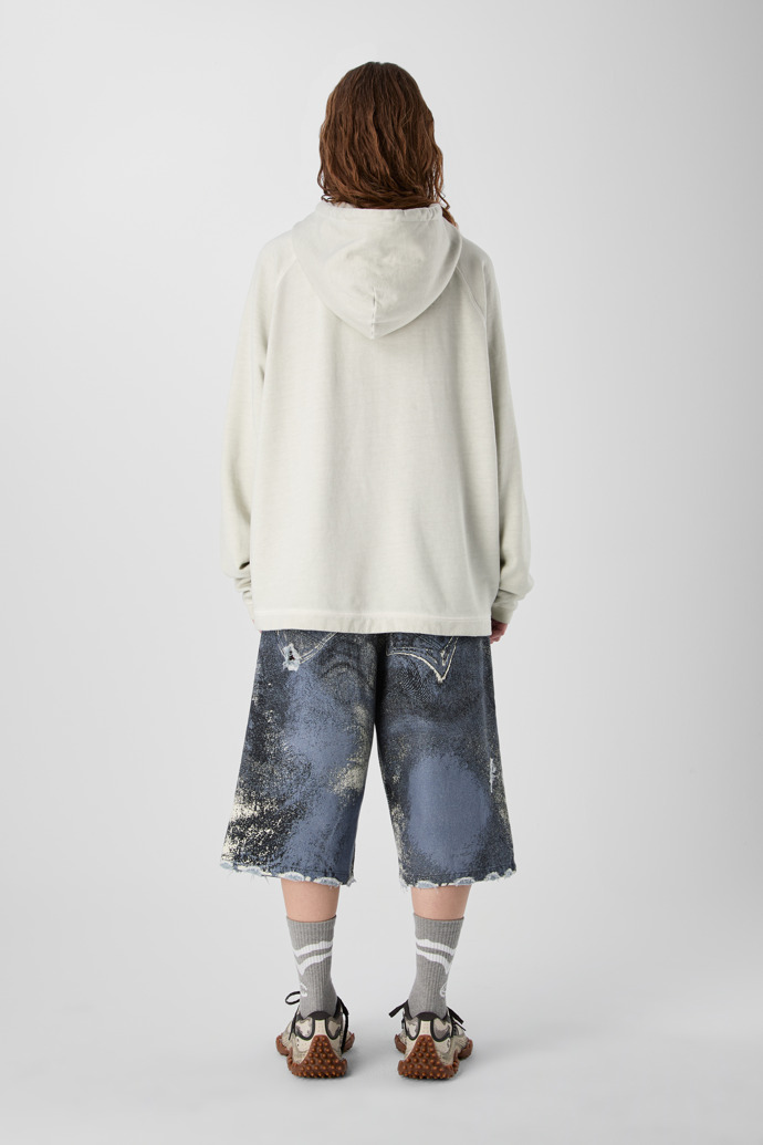 LOGO BOXY HOODIE LIGHT Gray