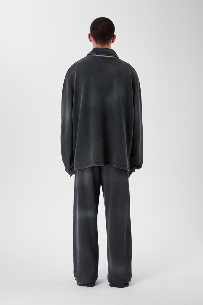 LOGO POLO SWEATSHIRT NEGRE