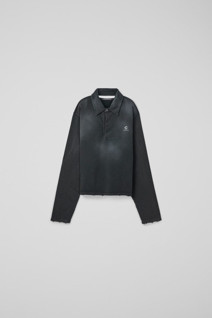 LOGO POLO SWEATSHIRT NEGRO