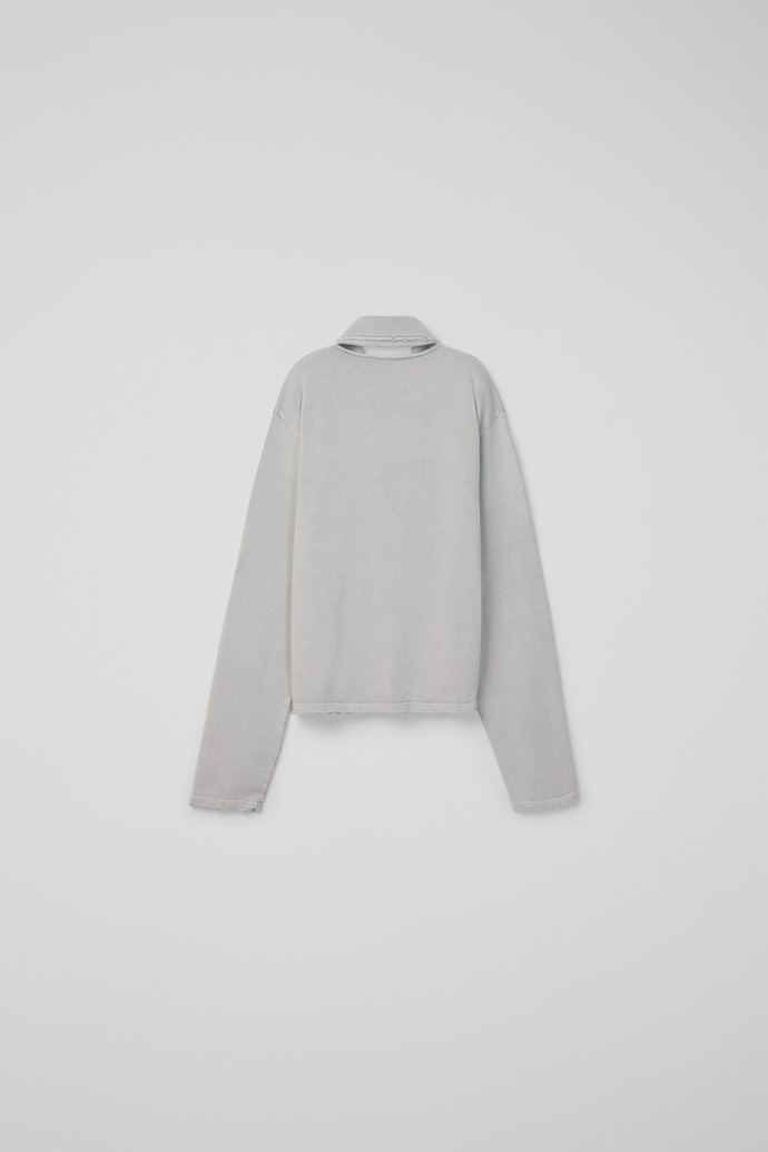 LOGO POLO SWEATSHIRT gris clar