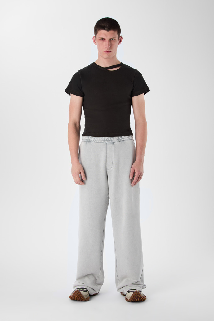 LOGO POLO SWEATPANTS LIGHT Gray