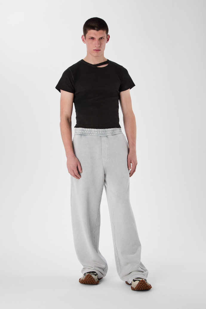 LOGO POLO SWEATPANTS LIGHT Gray