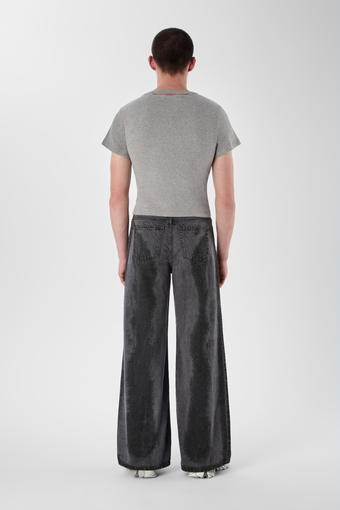 PAINT LASER BOOT CUT JEANS