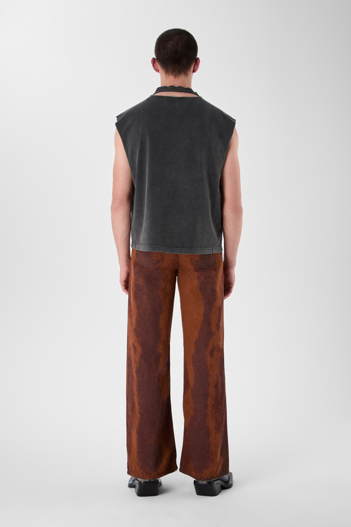 PAINT LASER BOOT CUT JEANS