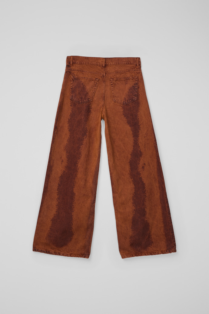 PAINT LASER BOOT CUT JEANS TERRACOTA