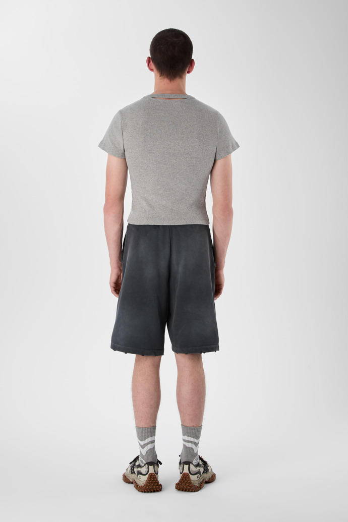 LOGO POLO SWEATSHORTS negre