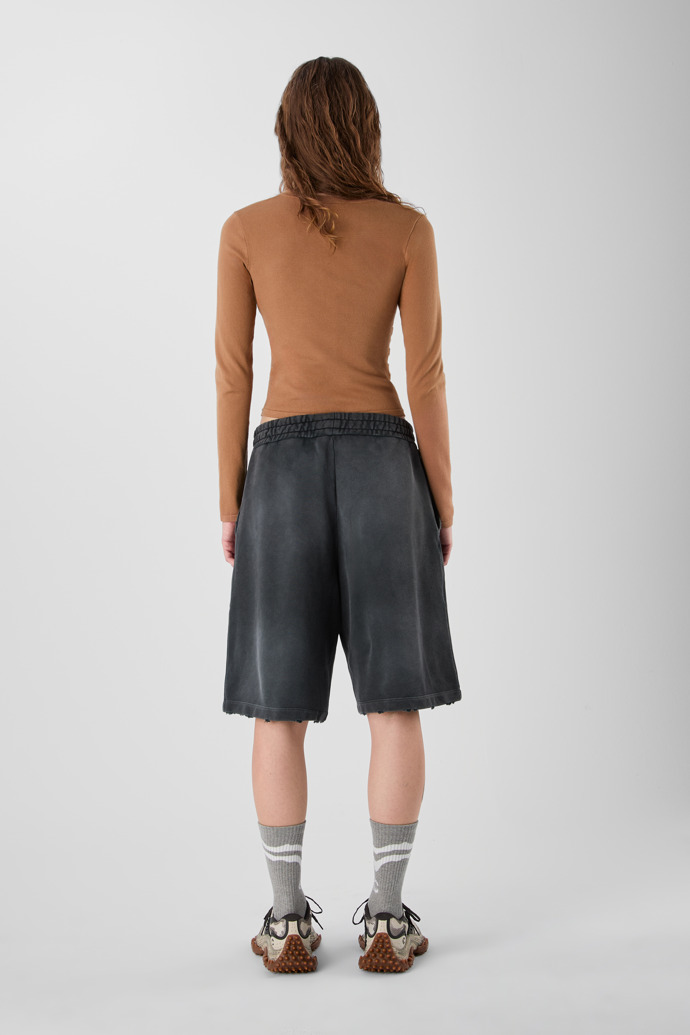 LOGO POLO SWEATSHORTS negre
