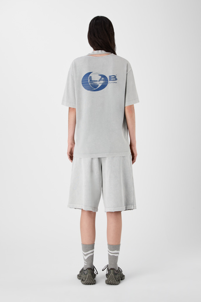 LOGO POLO SWEATSHORTS Gris clar