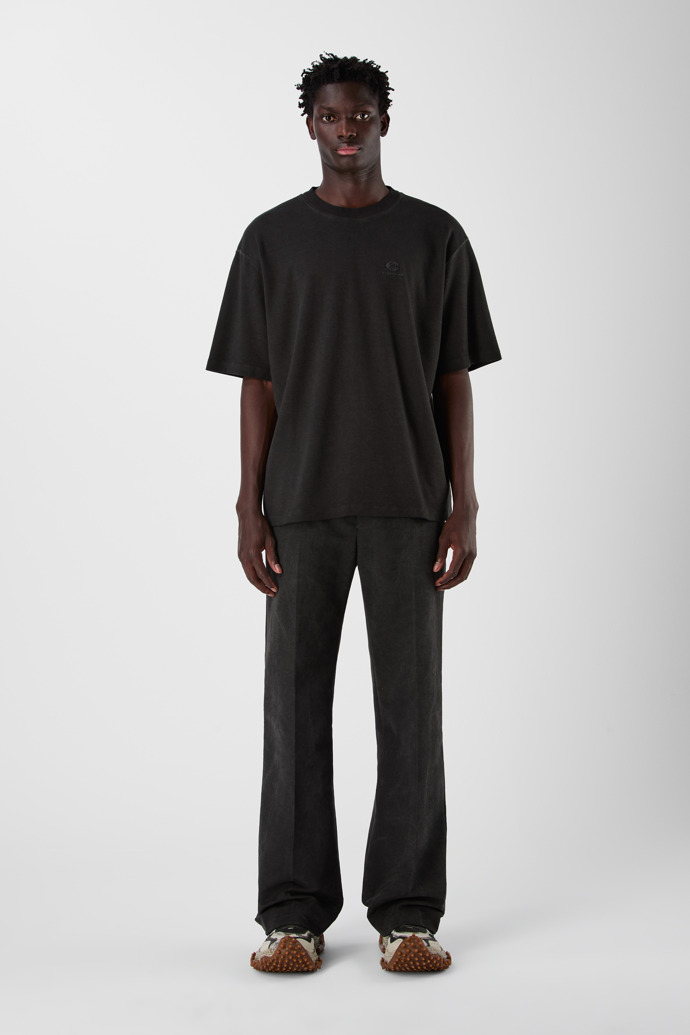 LOGO BOXY T-SHIRT FADED BLACK