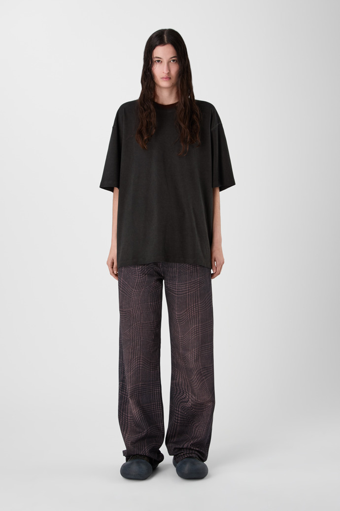 LOGO BOXY T-SHIRT FADED BLACK