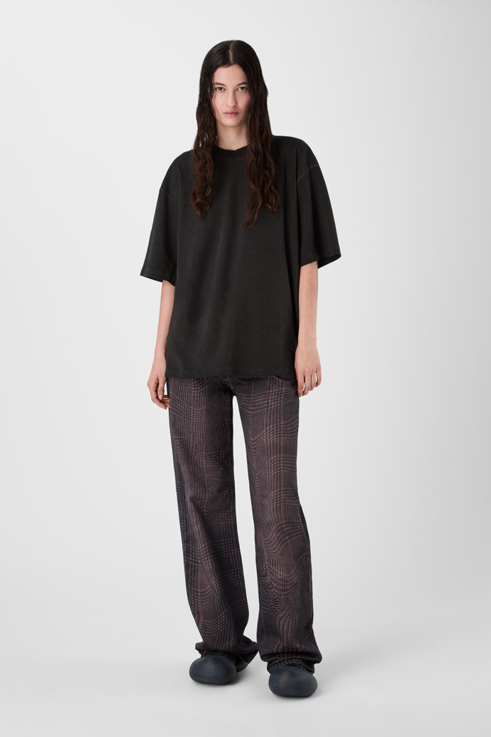 LOGO BOXY T-SHIRT FADED BLACK