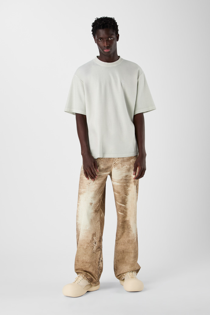 LOGO BOXY T-SHIRT LIGHT Gray