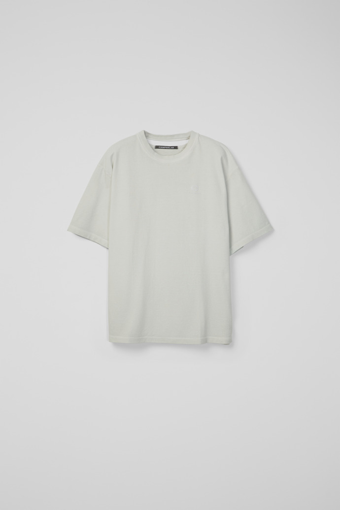 Side view of LOGO BOXY T-SHIRT LIGHT Gray