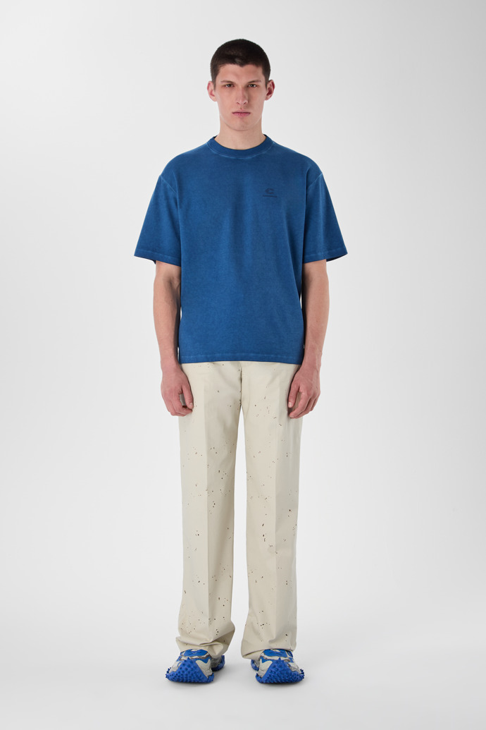 LOGO BOXY T-SHIRT FADED INDIGO