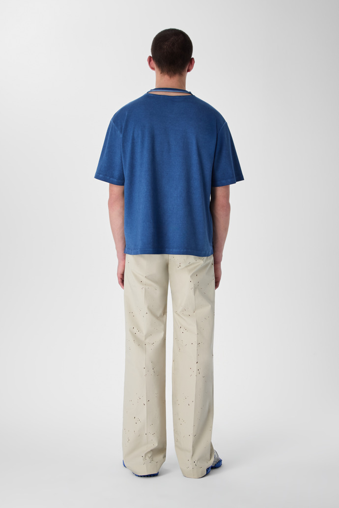 LOGO BOXY T-SHIRT FADED INDIGO