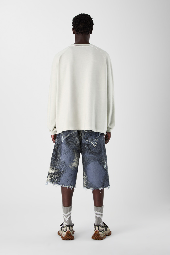 LOGO BOXY CREWNECK Hellgrau