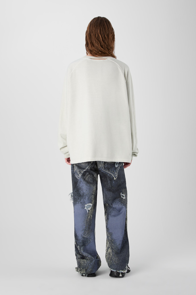 LOGO BOXY CREWNECK LIGHT Gray