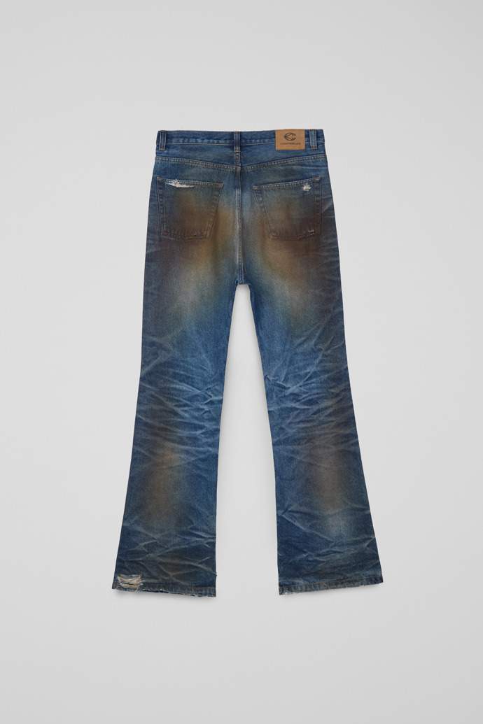 WASHED FLARED JEANS