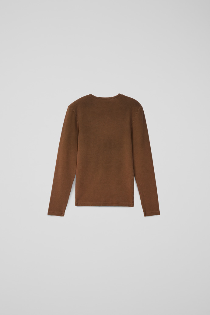 RIBBED LONG SLEEVE TOP