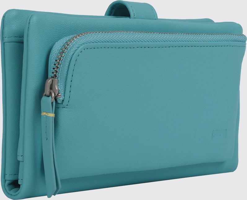 Front view of Soft Leather Soft Leather LONG WALLET