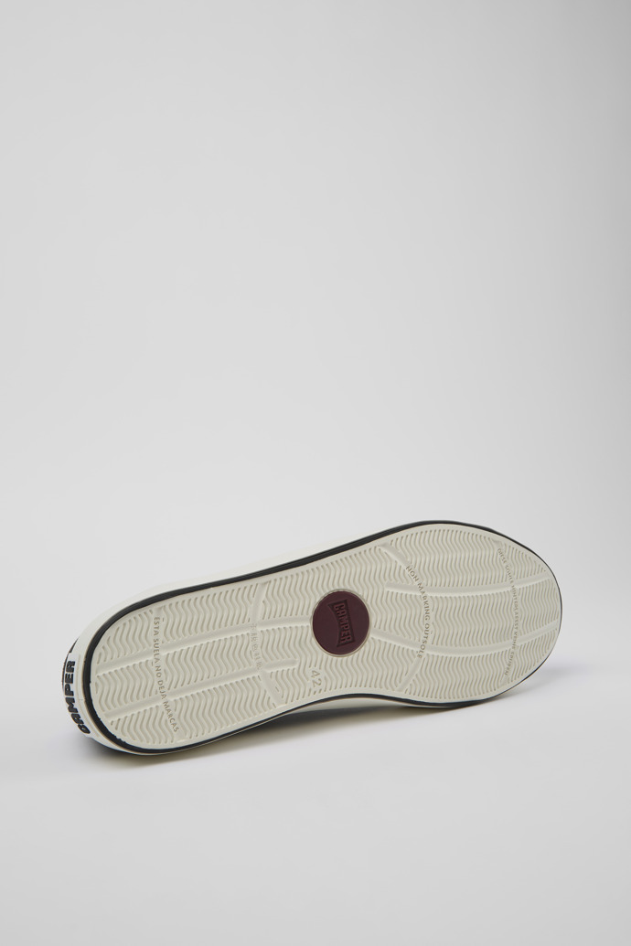 The soles of Andratx Gray Textile Sneaker for Men
