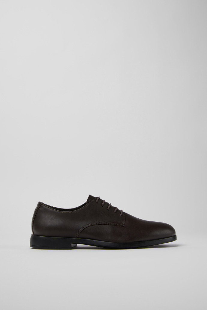 Side view of Truman Brown Formal Shoes for Men