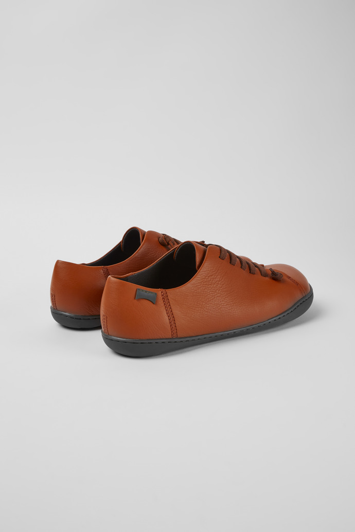 Back view of Peu Brwon leather shoes for men