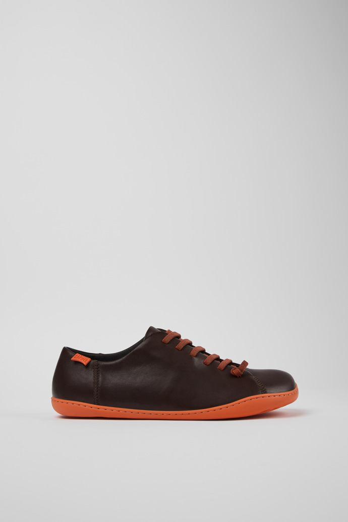 Peu Zapatos de piel marrones para hombre