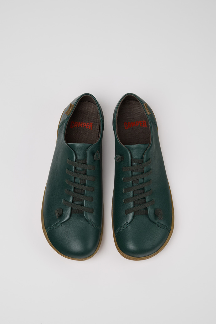 Peu Zapatos verdes de piel para hombre.