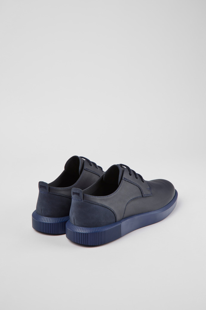 Bill Sapatos em azul-real com atacadores para homem