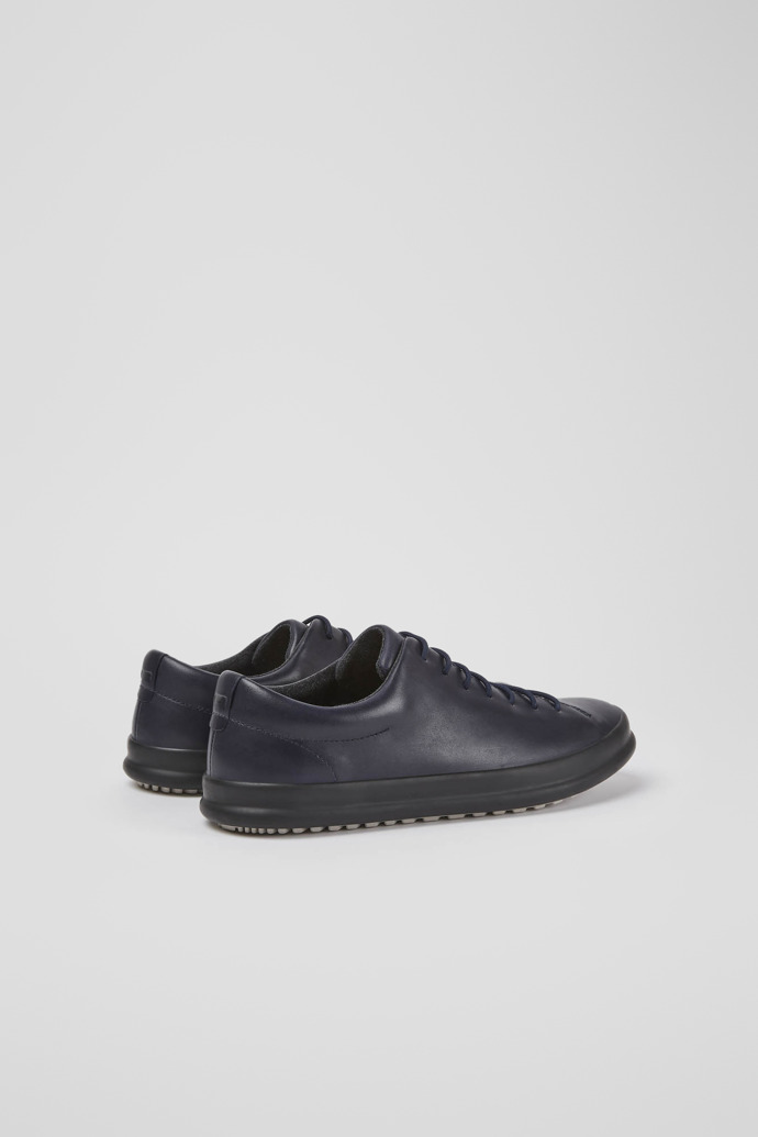 Back view of Chasis Casual blue lace up shoe for men