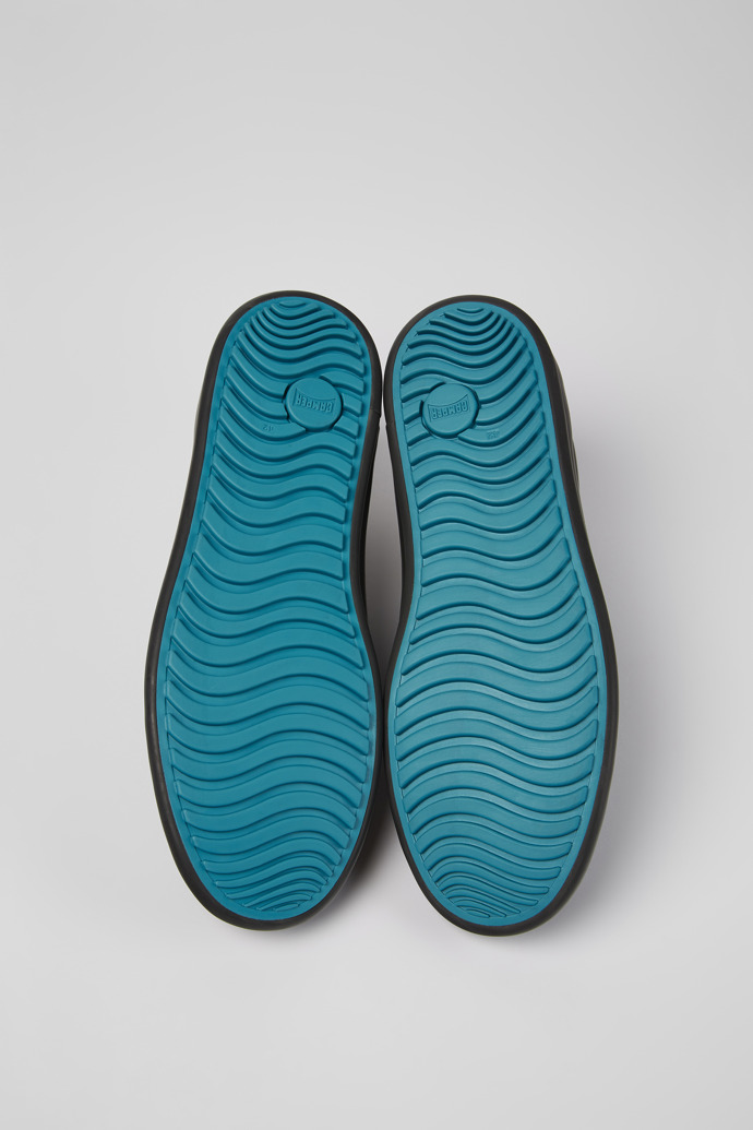Chasis Gri erkek deri ayakkabı tabanları
