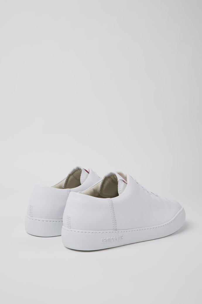 Back view of Peu Touring White Sneakers for Men