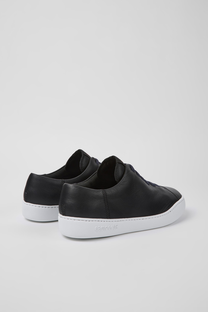 Back view of Peu Touring Black Sneakers for Men
