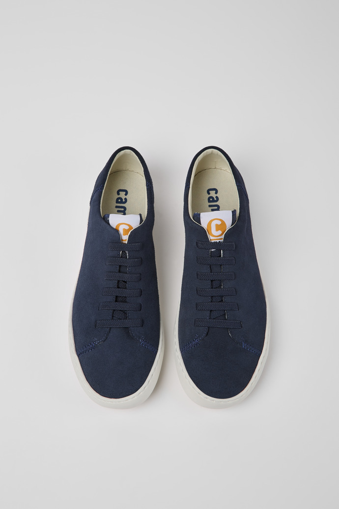 Overhead view of Peu Touring Blue sneaker for men