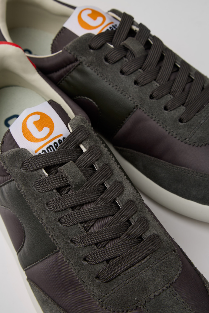 Close-up view of Pelotas XLite Dark grey sneaker for men