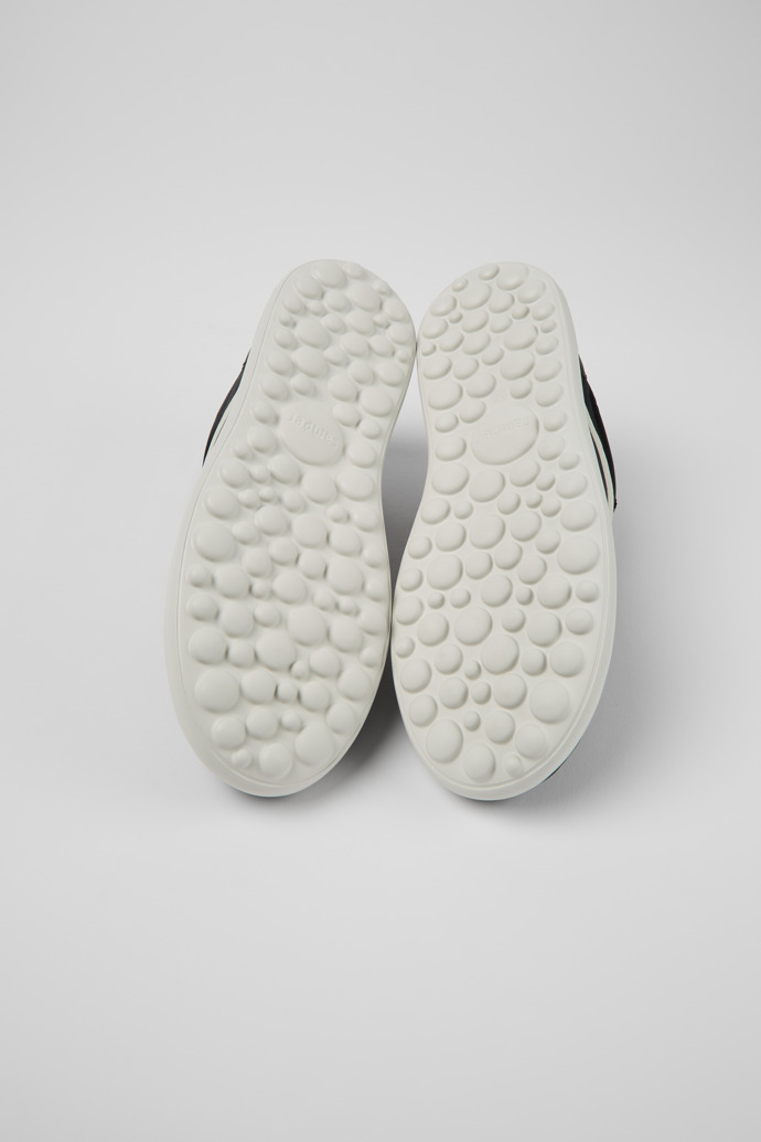 Pelotas XLite Sneakers blancos/negros de tejido y piel de hombre
