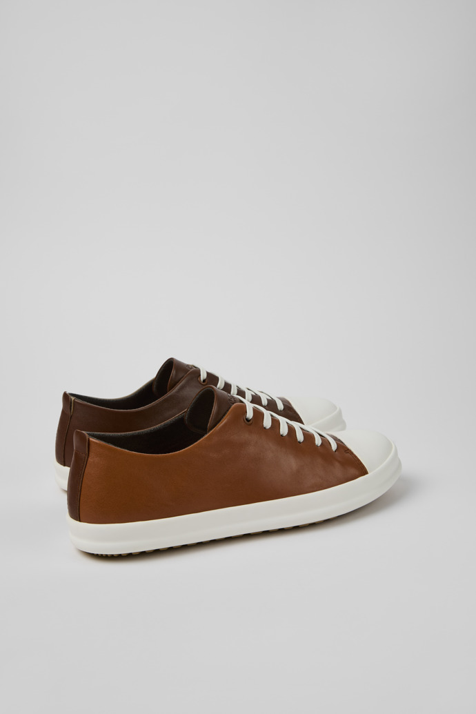 Twins Sabates de pell marrons per a home.