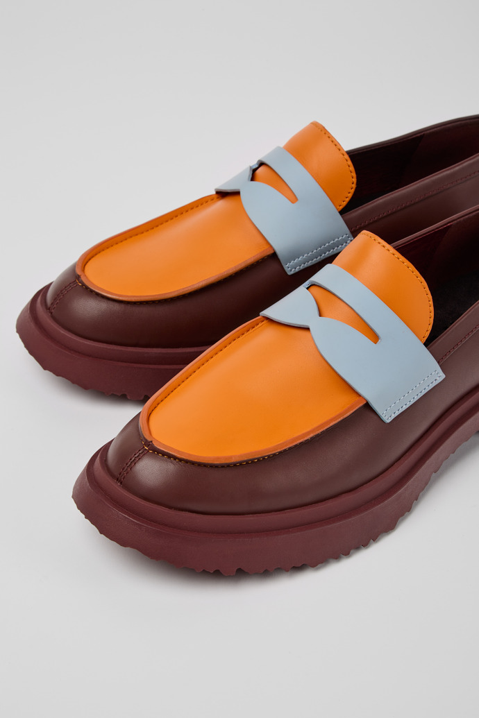 Close-up view of Walden Multicolored loafers for men