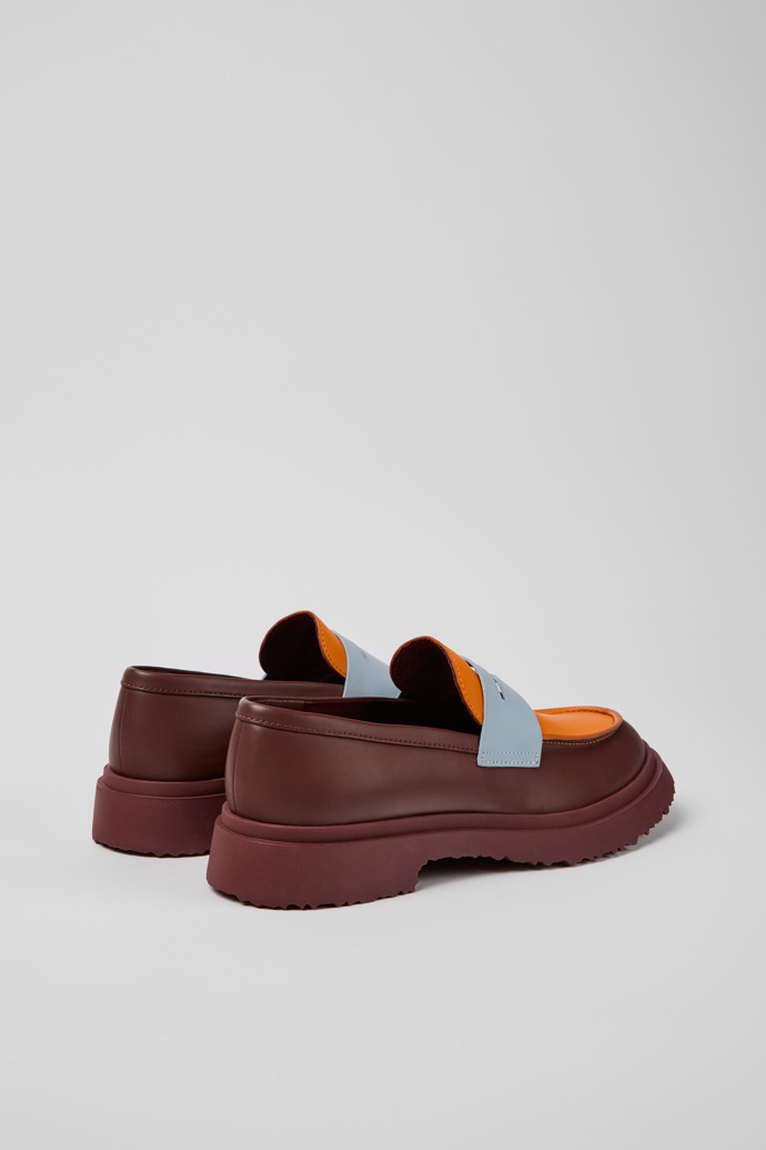 Back view of Walden Multicolored loafers for men