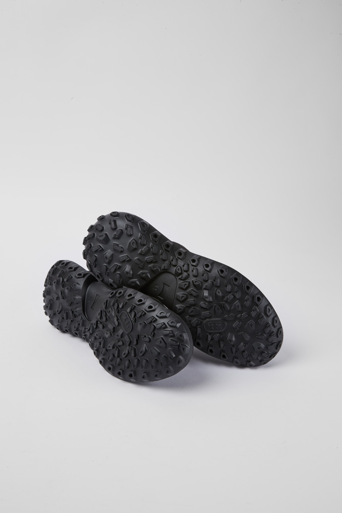 CRCLR Sneaker de pell de color negre transpirable per a home