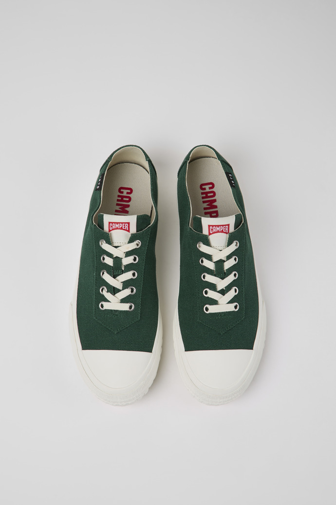 Camaleon Sneaker de cotó reciclat de color verd per a home