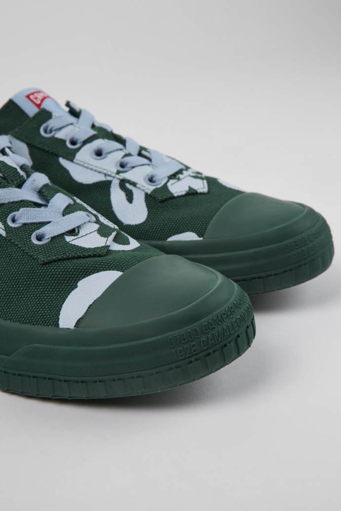 Camaleon Sneakers de algodón verdes y azules para hombre