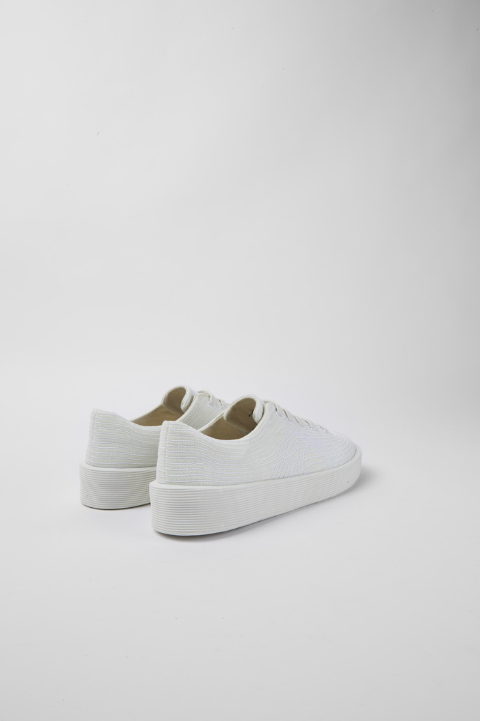 Back view of Courb White sneakers for men