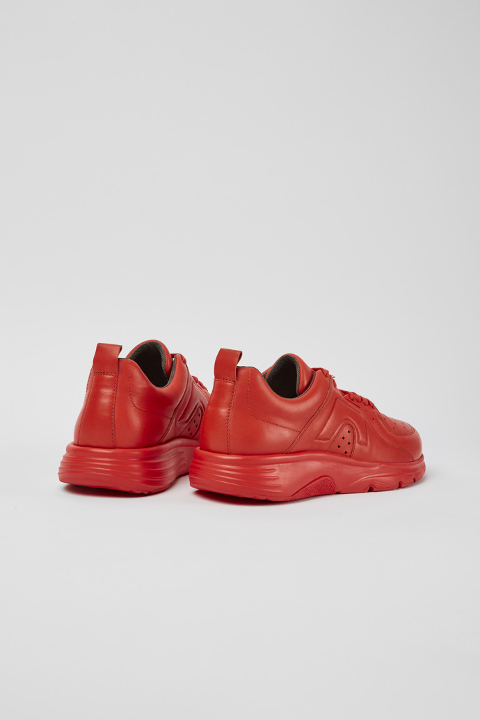 Drift Sneaker in pelle rossa da uomo