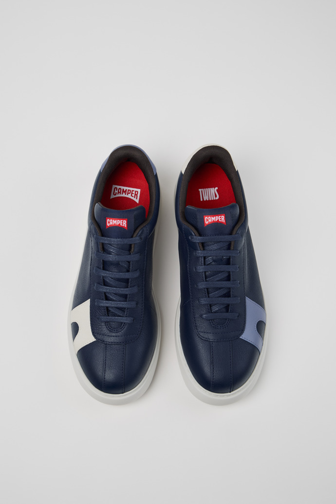 Twins Sneakers multicolores de piel para hombre.