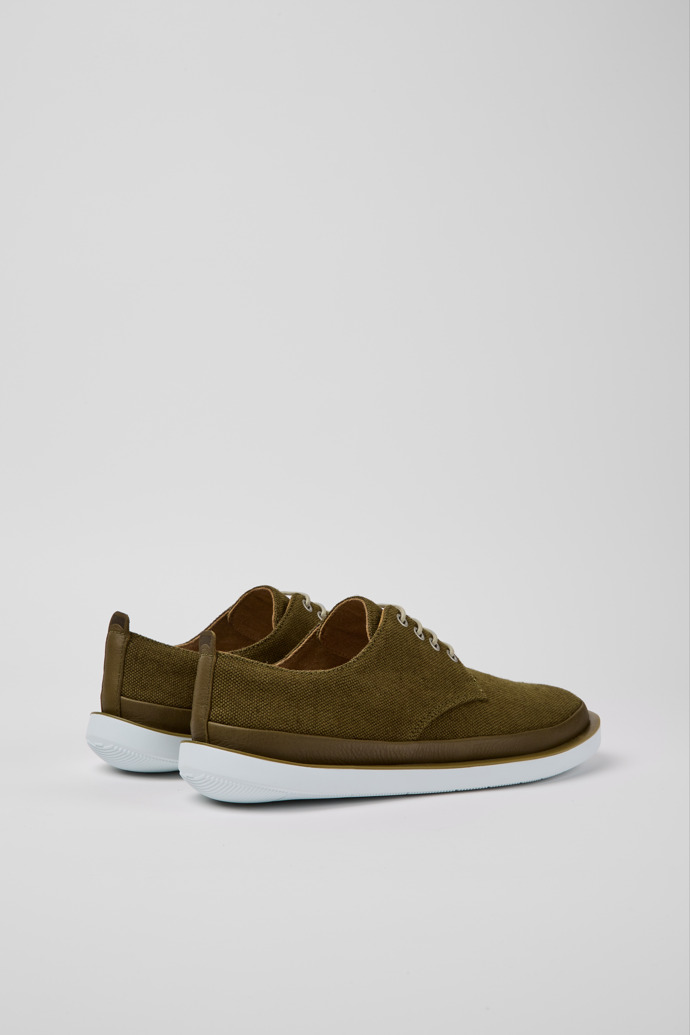 Back view of Wagon Green shoes for men